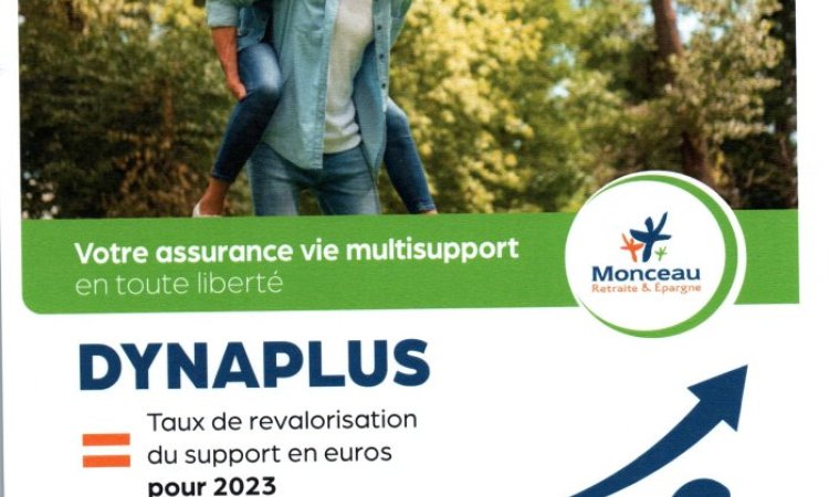 Dynaplus multisupports Monceau assurances vie 